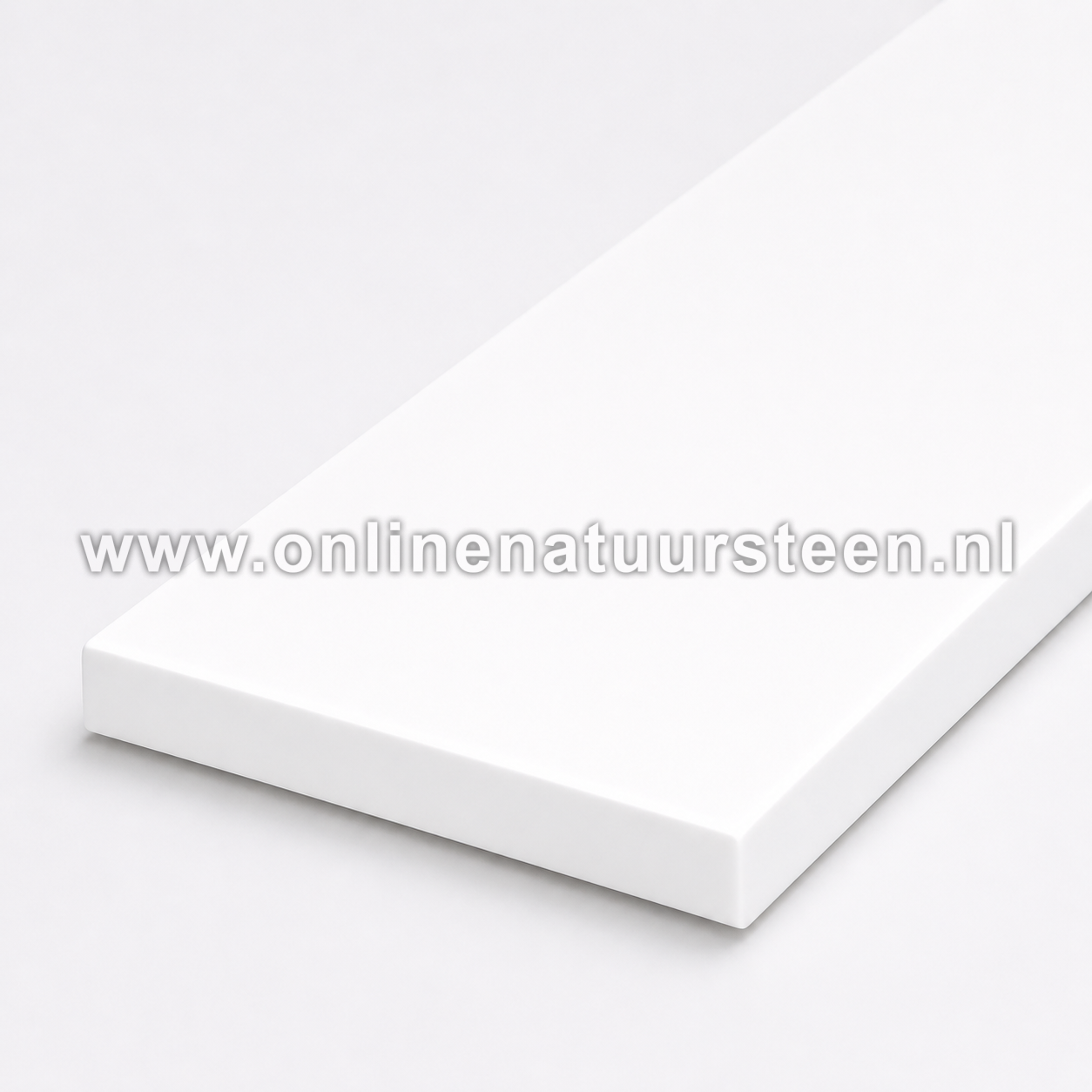 Kwartscomposiet Pure White - 2cm dik. (Matte afwerking) Nieuwe kleuren