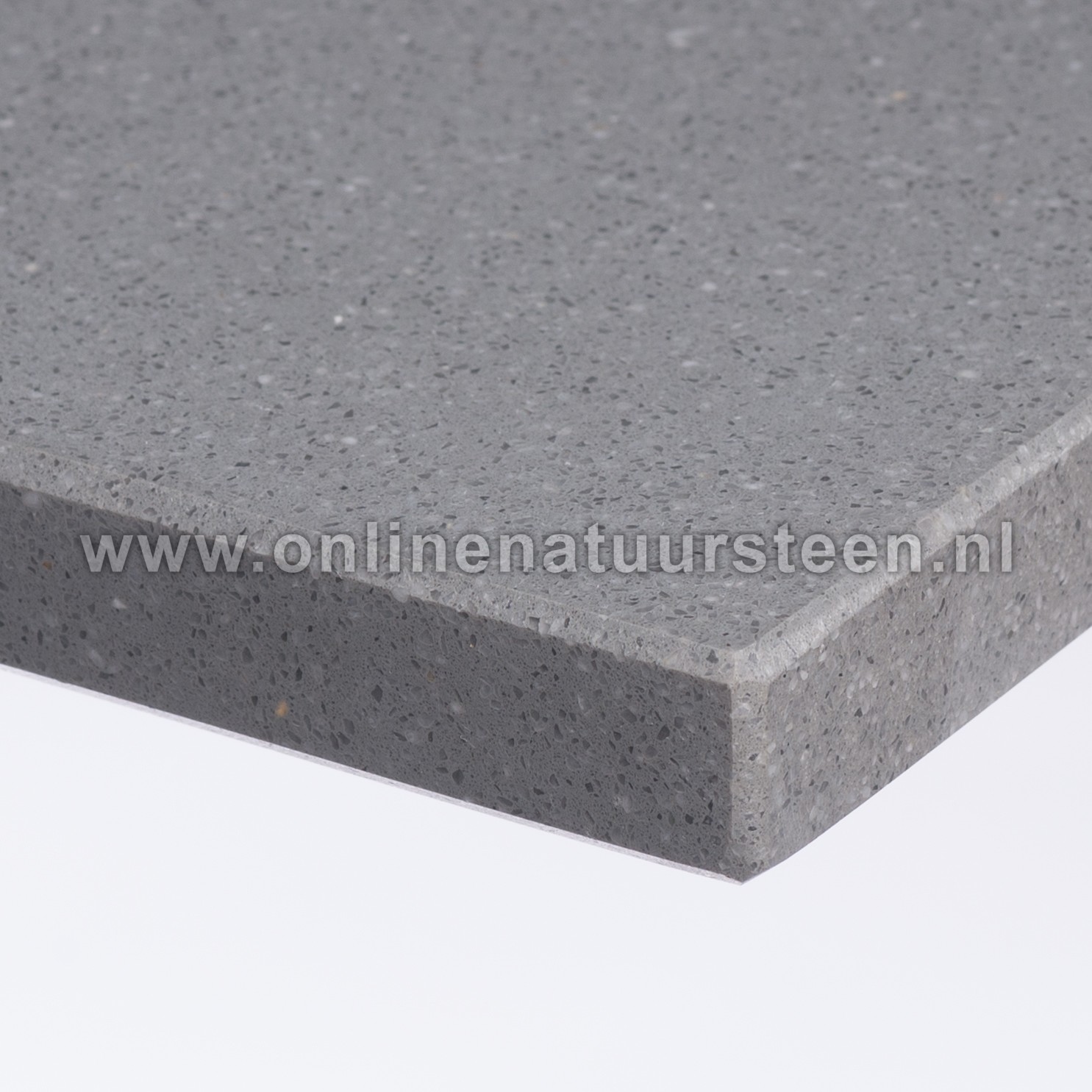 Galerij: Marmercomposiet Grigio Mi® 2 cm dik.
