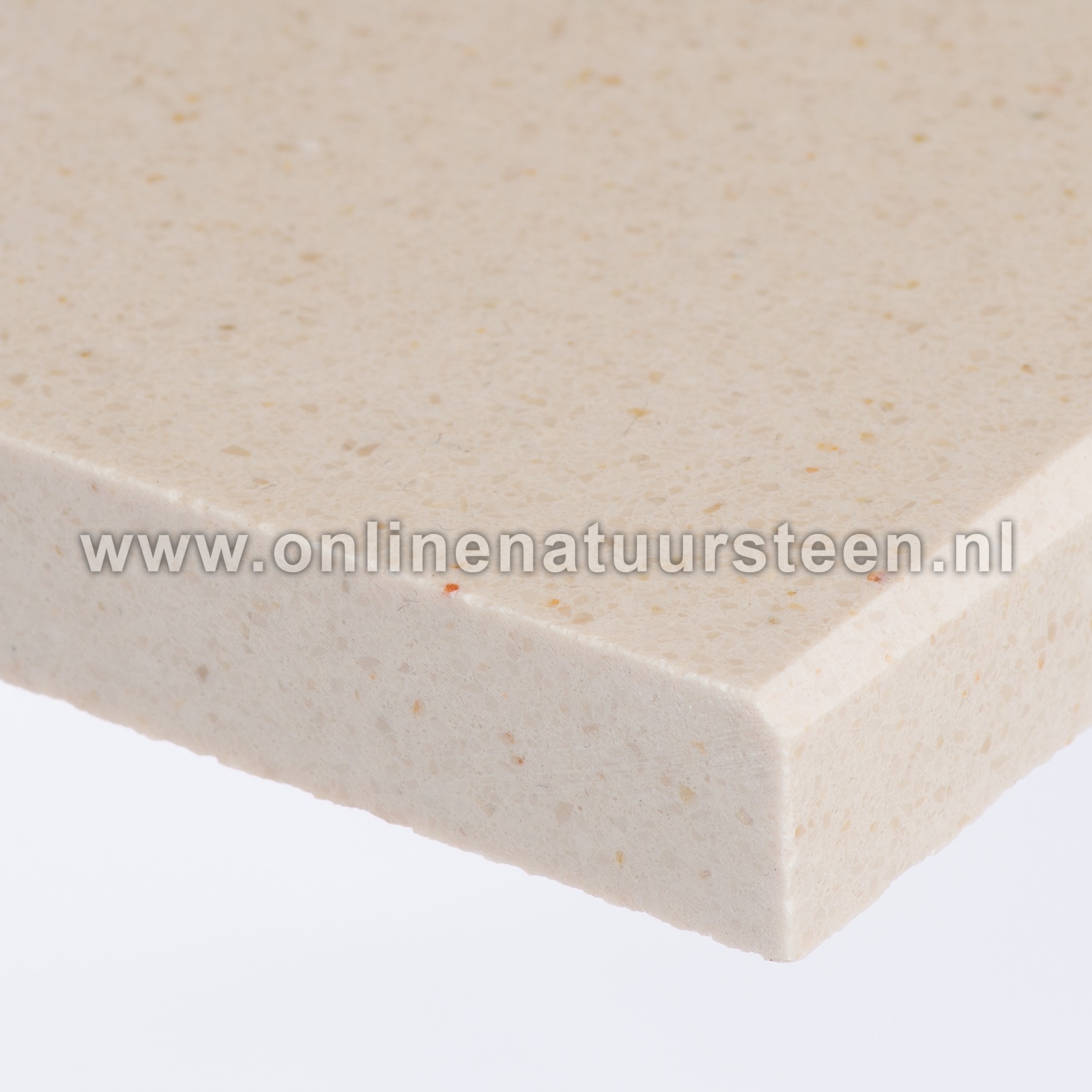 Galerij: Marmercomposiet Beige MI - 2 cm dik.