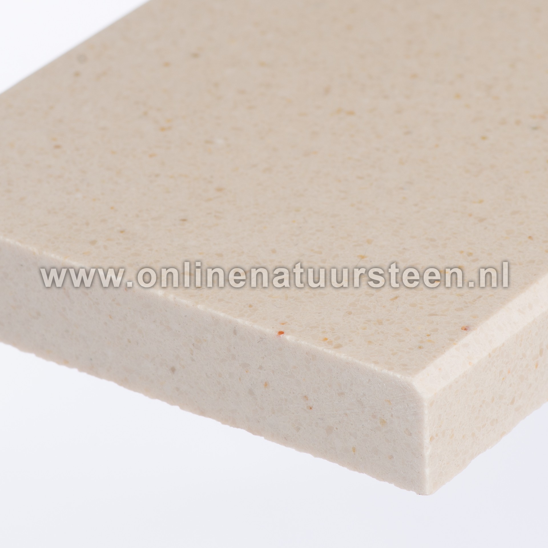 Galerij: Marmercomposiet Beige MI - 2 cm dik.