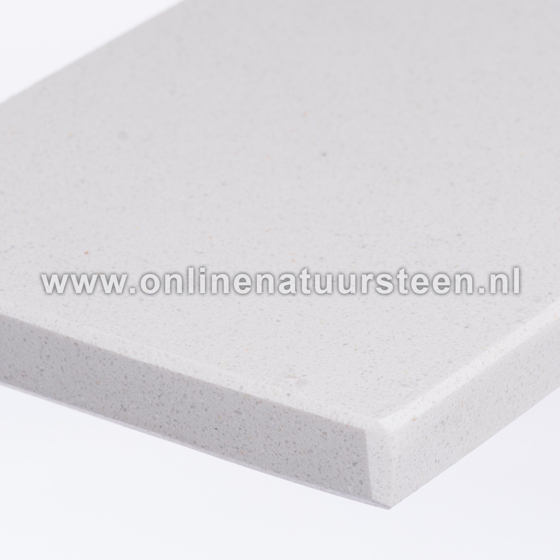 Galerij: Marmercomposiet Bianco C® 1.5 cm dik.