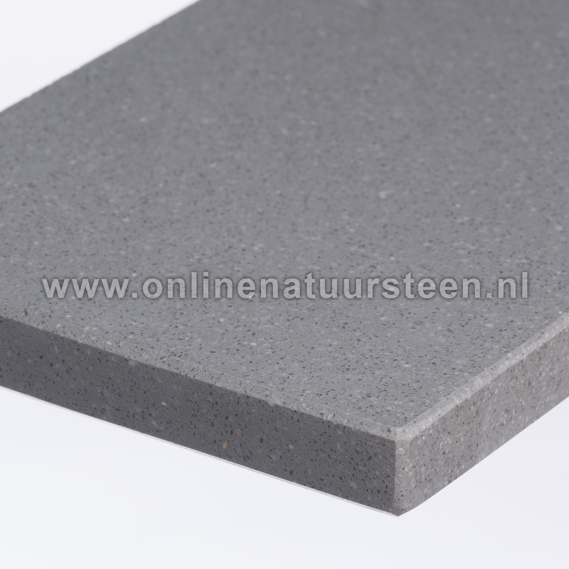 Galerij: Marmercomposiet Grigio Mi® 2 cm dik.