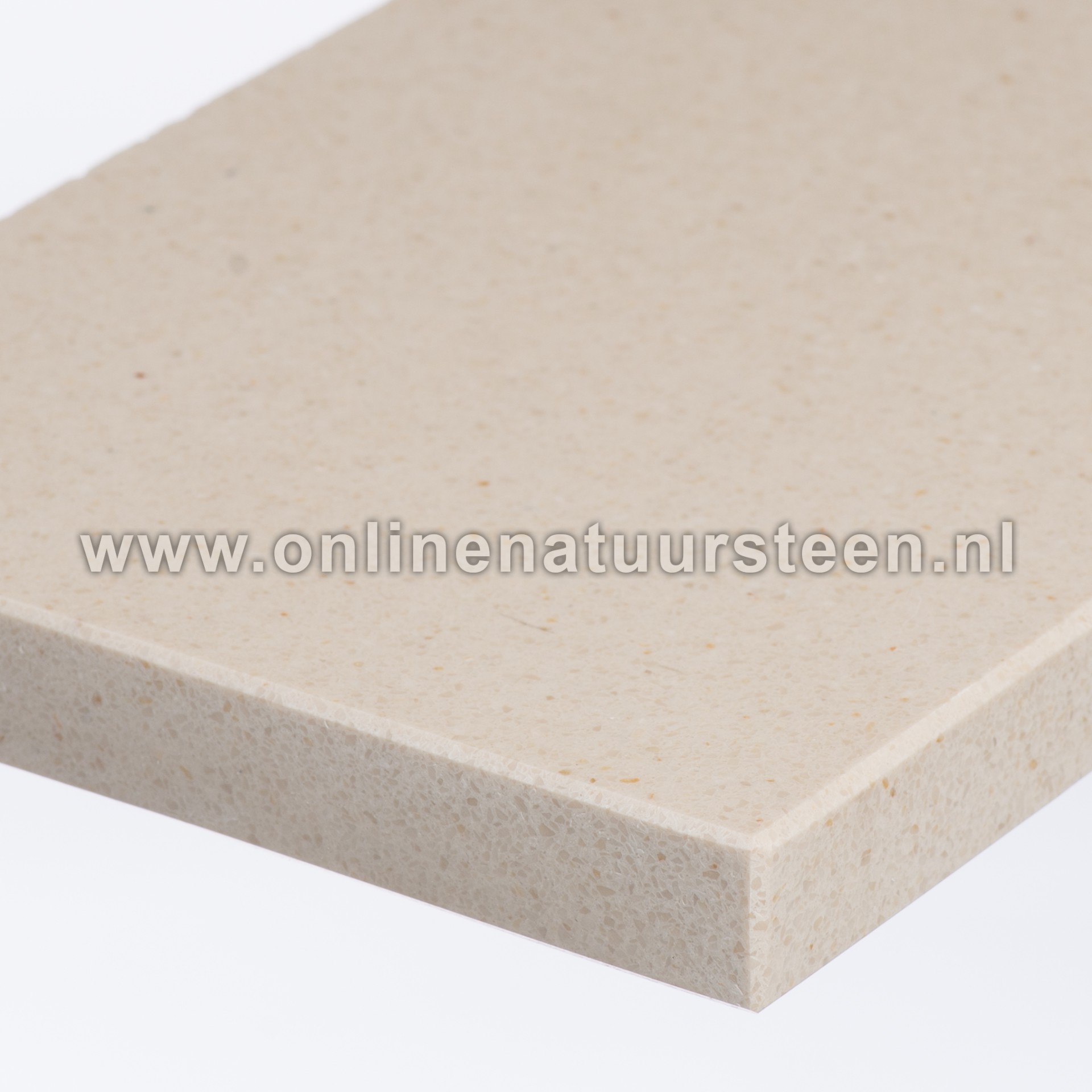 Galerij: Marmercomposiet Beige MI® 1,5 cm dik.
