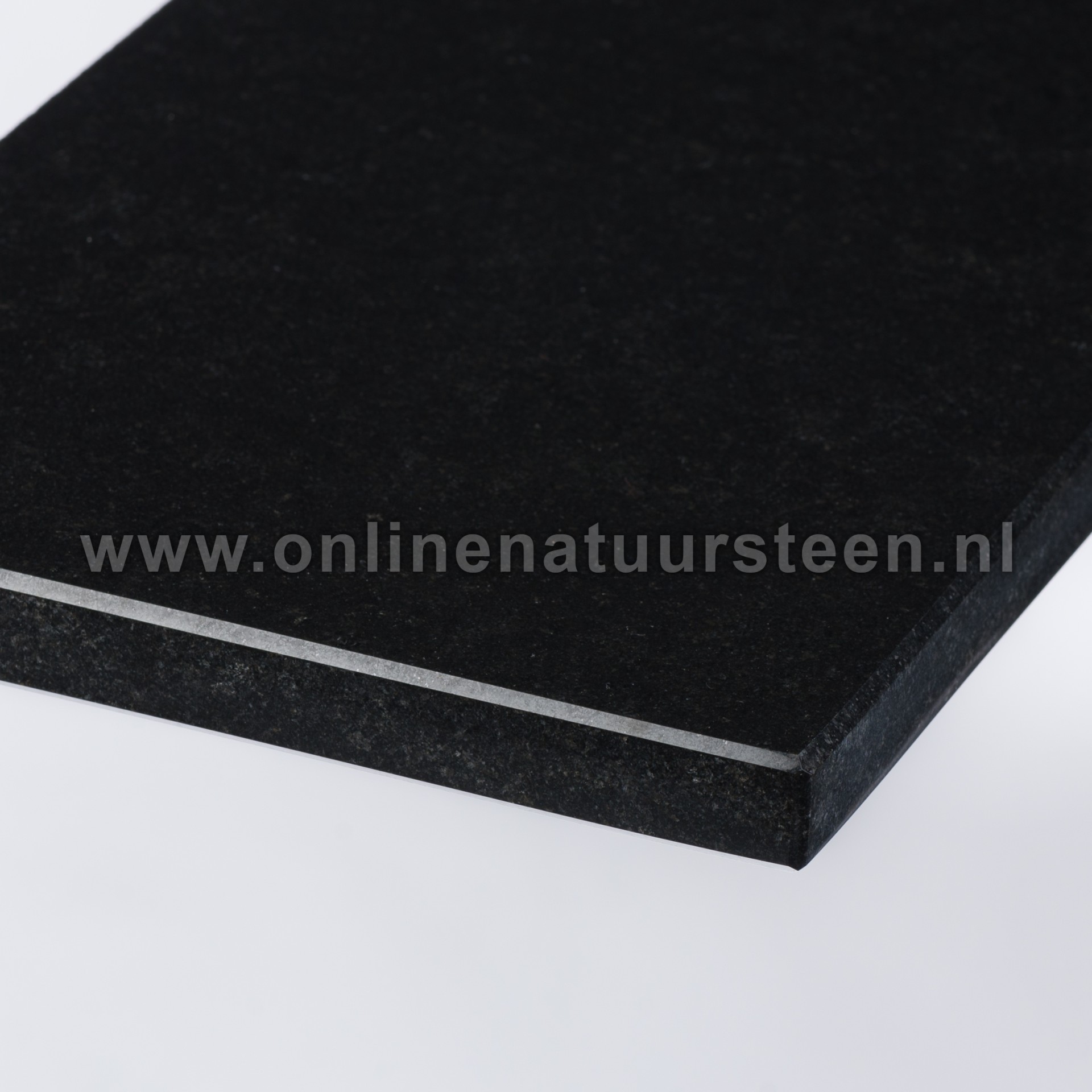 Galerij: Nero Assoluto gepolijst 2 cm dik.